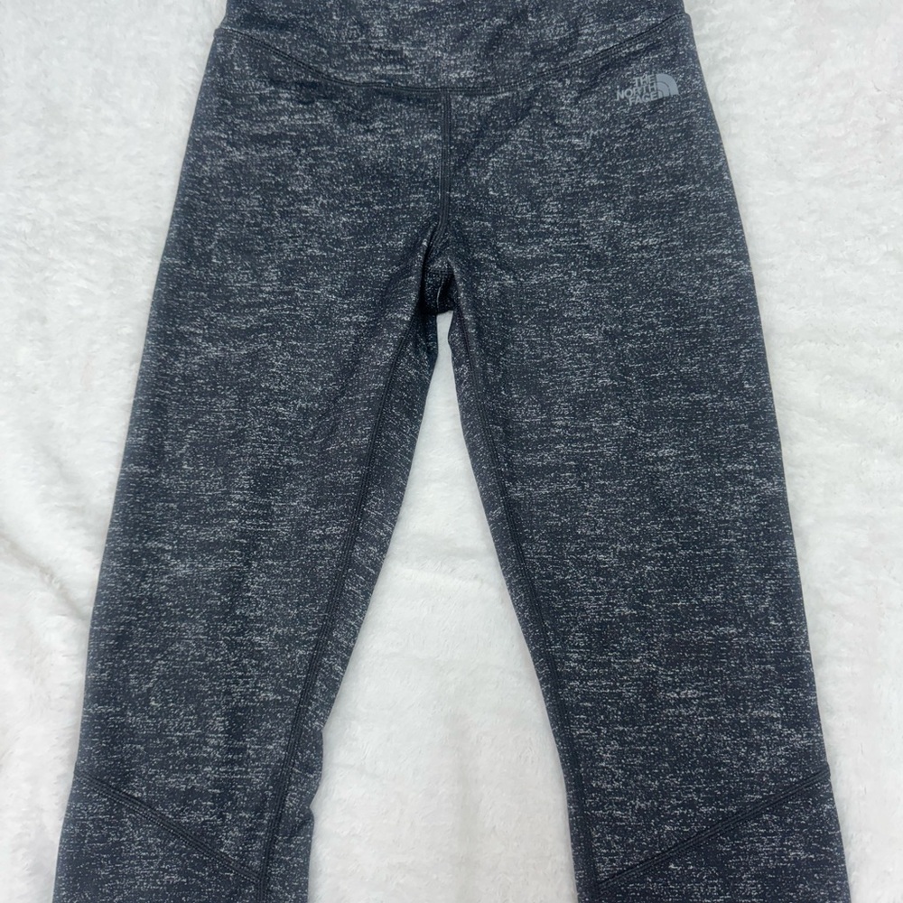 THE NORTH FACE Women’s grey cropped leggings flashdry - Picture 2 of 5
